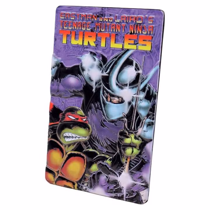 Teenage Mutant Ninja Turtles Ingot Set of Three Comic Book Cover Ingots Limited Edition