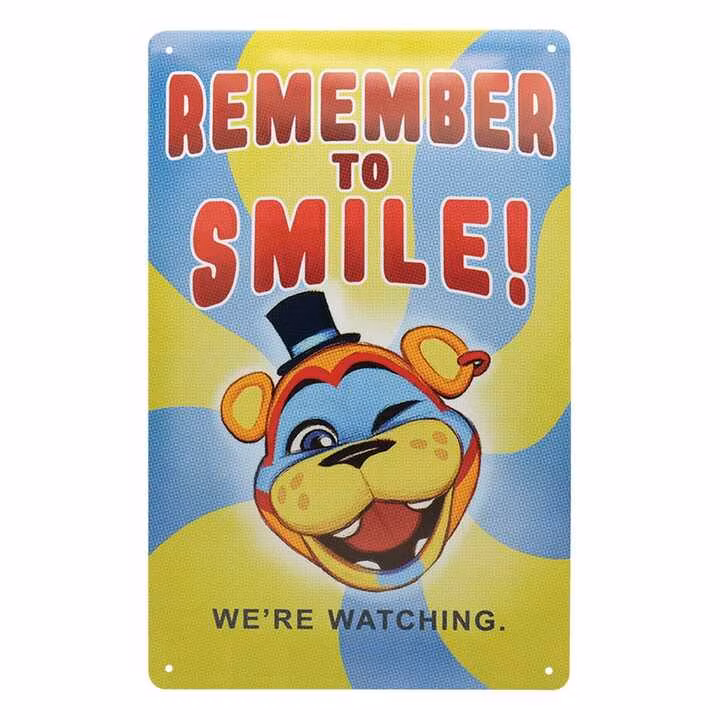 Five Nights at Freddy's Tin Sign