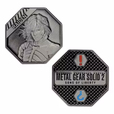 Metal Gear Solid 2 Collectable Coin Raiden Limited Edition