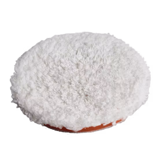 SXPromax Microfiberpad -Röd/vit, 135mm