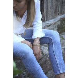 Edblad armband Lee guld 18cm