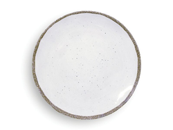 Assiett "Terra Bianco" i melamin