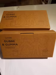 Ljusstake Gubbe & Gumma