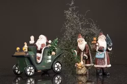 Tomte i bil