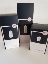 Unika batteriljus från Uyuni 7.8*10,10 cm vit