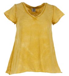 T-shirt Stajl senapsgul
