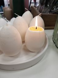 And-ägg Vio-ljus med "äggula"