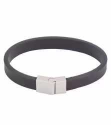 Edblad Lewis Armband Läder Svart 19,5cm