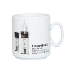 Mugg svenska fyrar "Ursholmen"