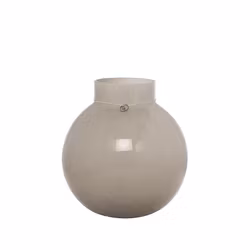 Ernst glasvas beige 22 cm