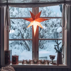 Adventsstjärna "proletärstjärnan" 60 cm