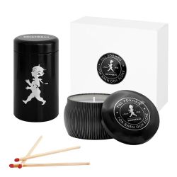 Solstickan Presentförpackning Doftljus+Tändsticksrör Cederträ