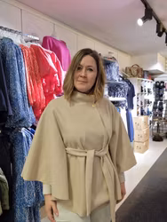 Cosy House poncho beige