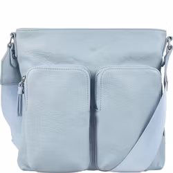 Ulrika Design axelrems väska pocket isblå