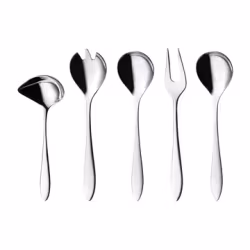 Hardanger Bestick Fjord serveringset 5 delar