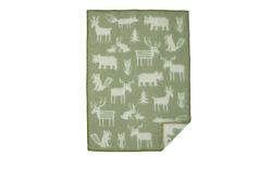 Klippans yllefilt barn forest lime
