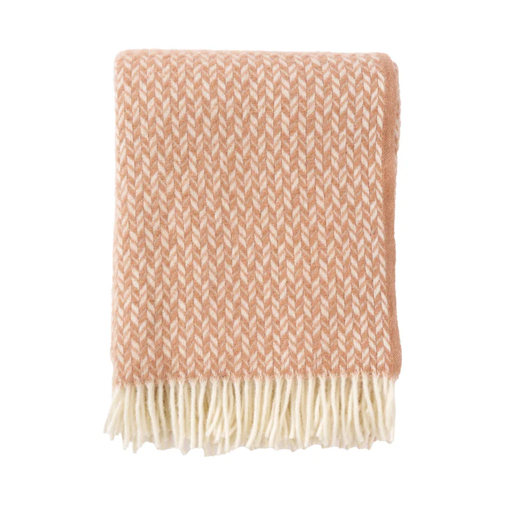 Klippan Lovik aprikos ullfilt