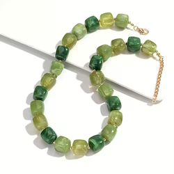 By Odahl halsband grön mix