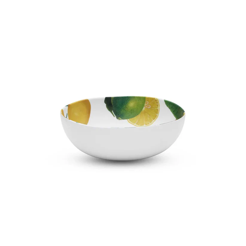 Touch-mel skål citroner melaminporslin 17,5 cm