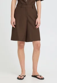 Ichi kostymshorts brun