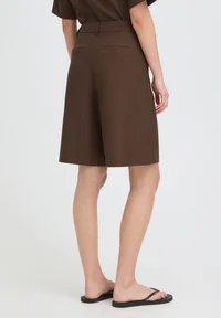 Ichi kostymshorts brun