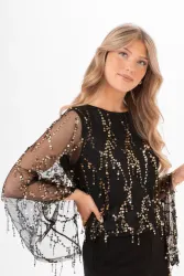 Capri Collection blus London svart/guld