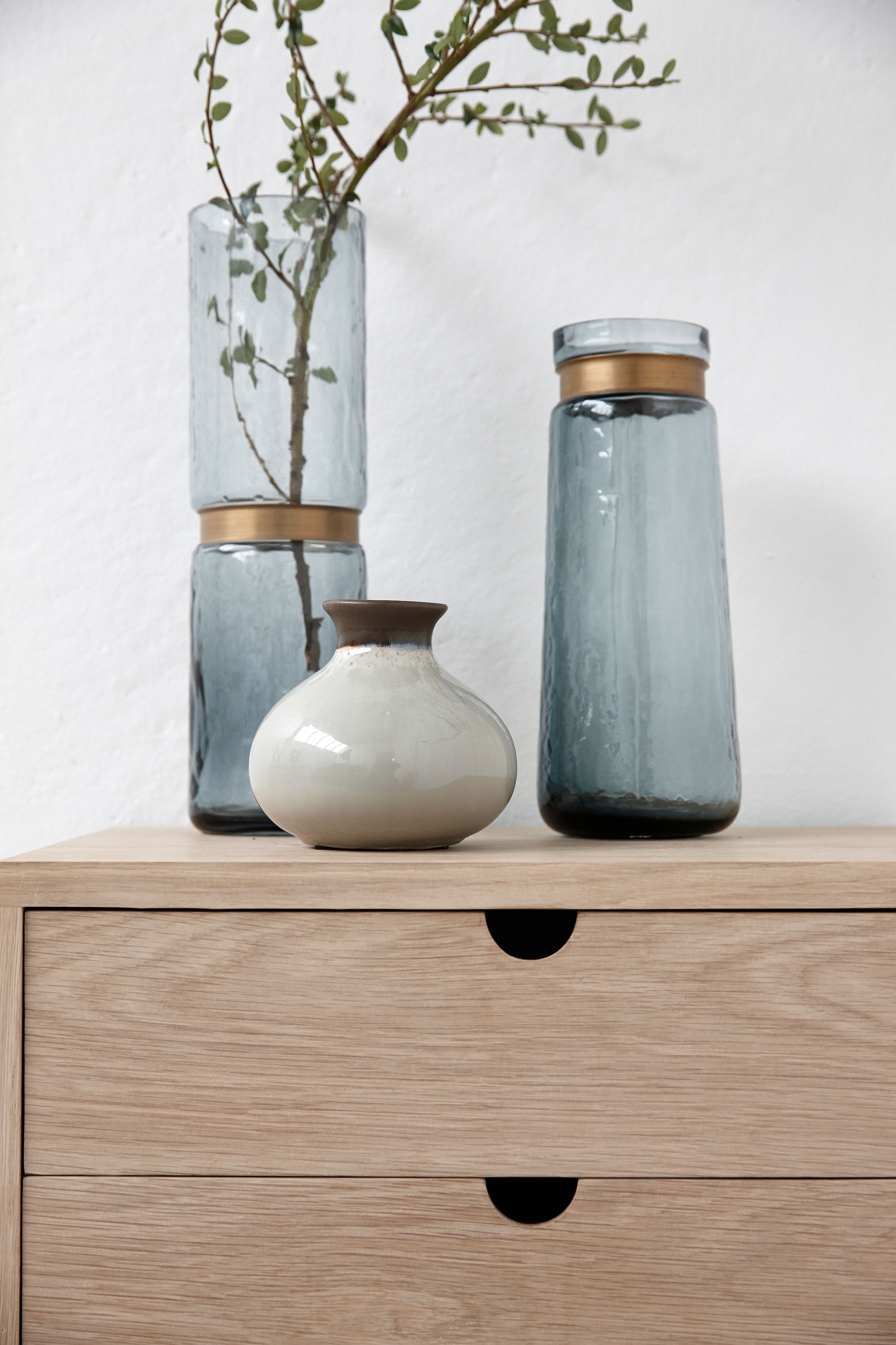 Stilren glasvas