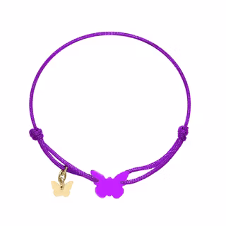 Armband med fjäril fr BORBOLETA - finns i 3 färger!