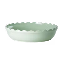 Pajform i stengods (pastellgrön 33 x 6 cm) - från RICE