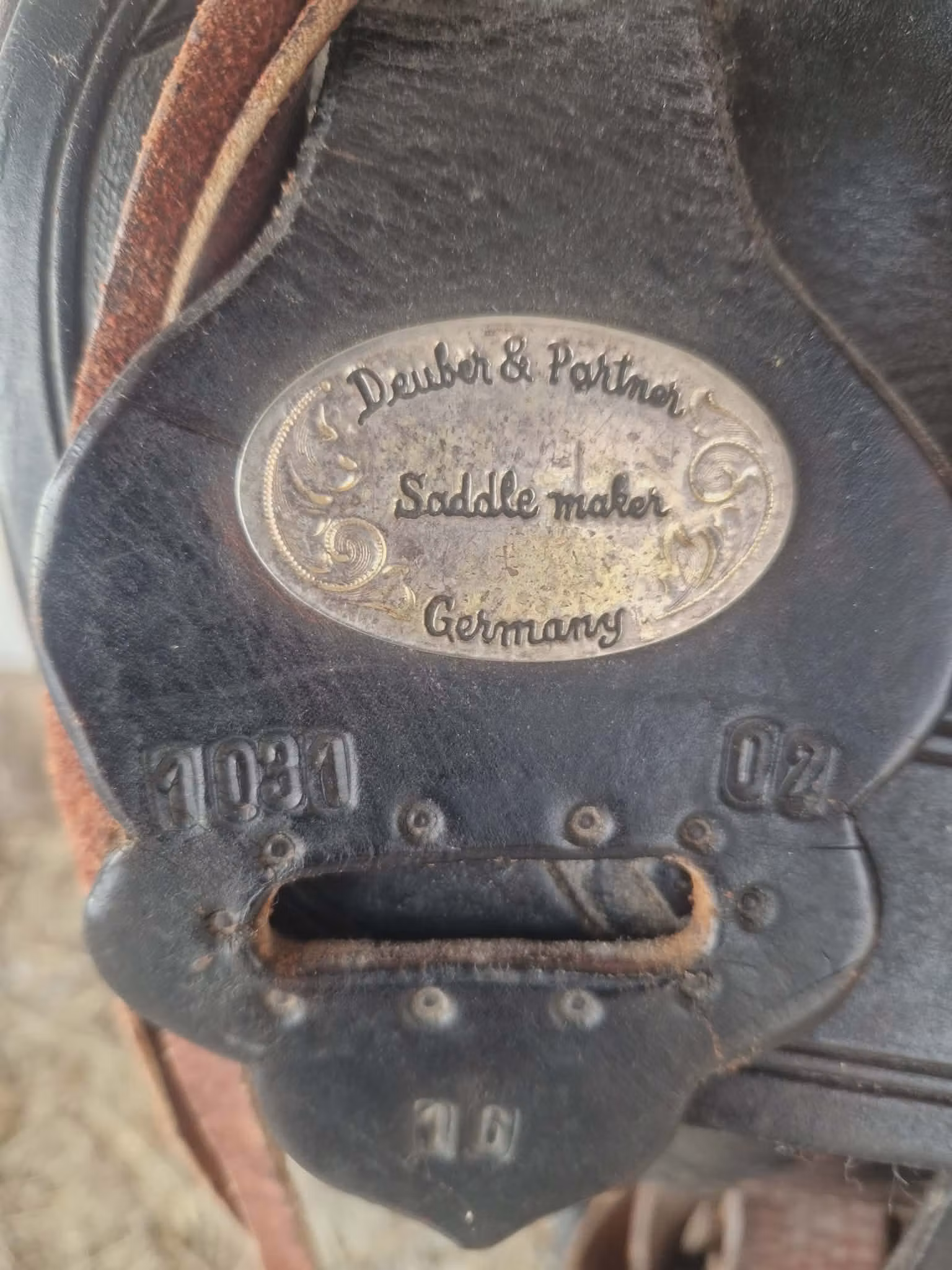 Kopia Deuber &Partner westernsadel  QH, 16 tum