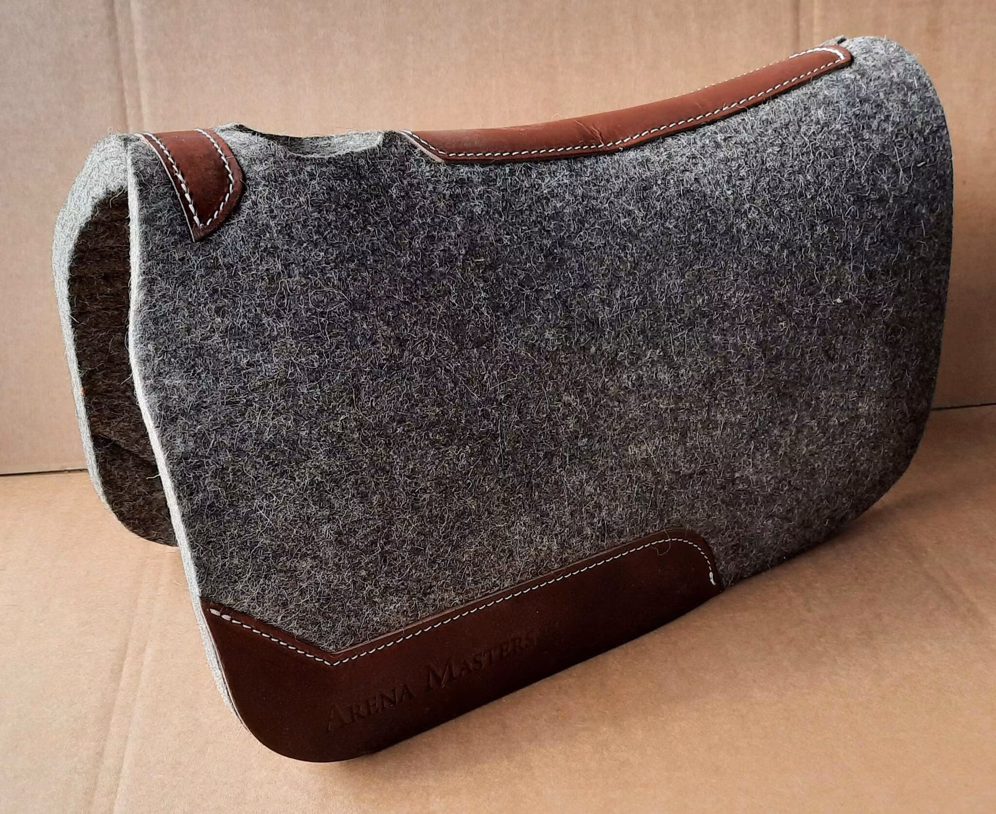 Filtpad grå "Arena Master"  short , 3/4 tum