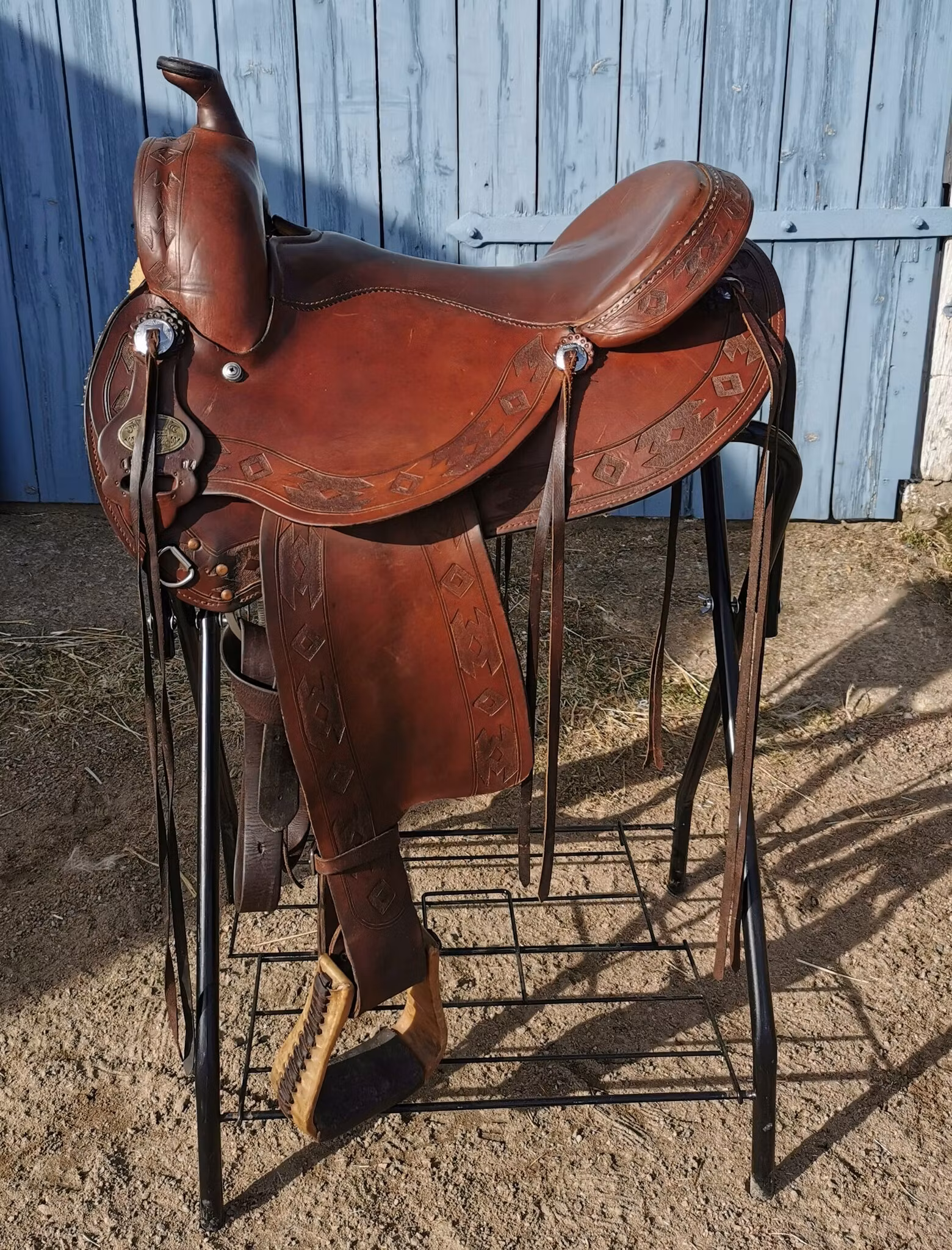 Double C westernsadel XFQ (04) 15,5 tum