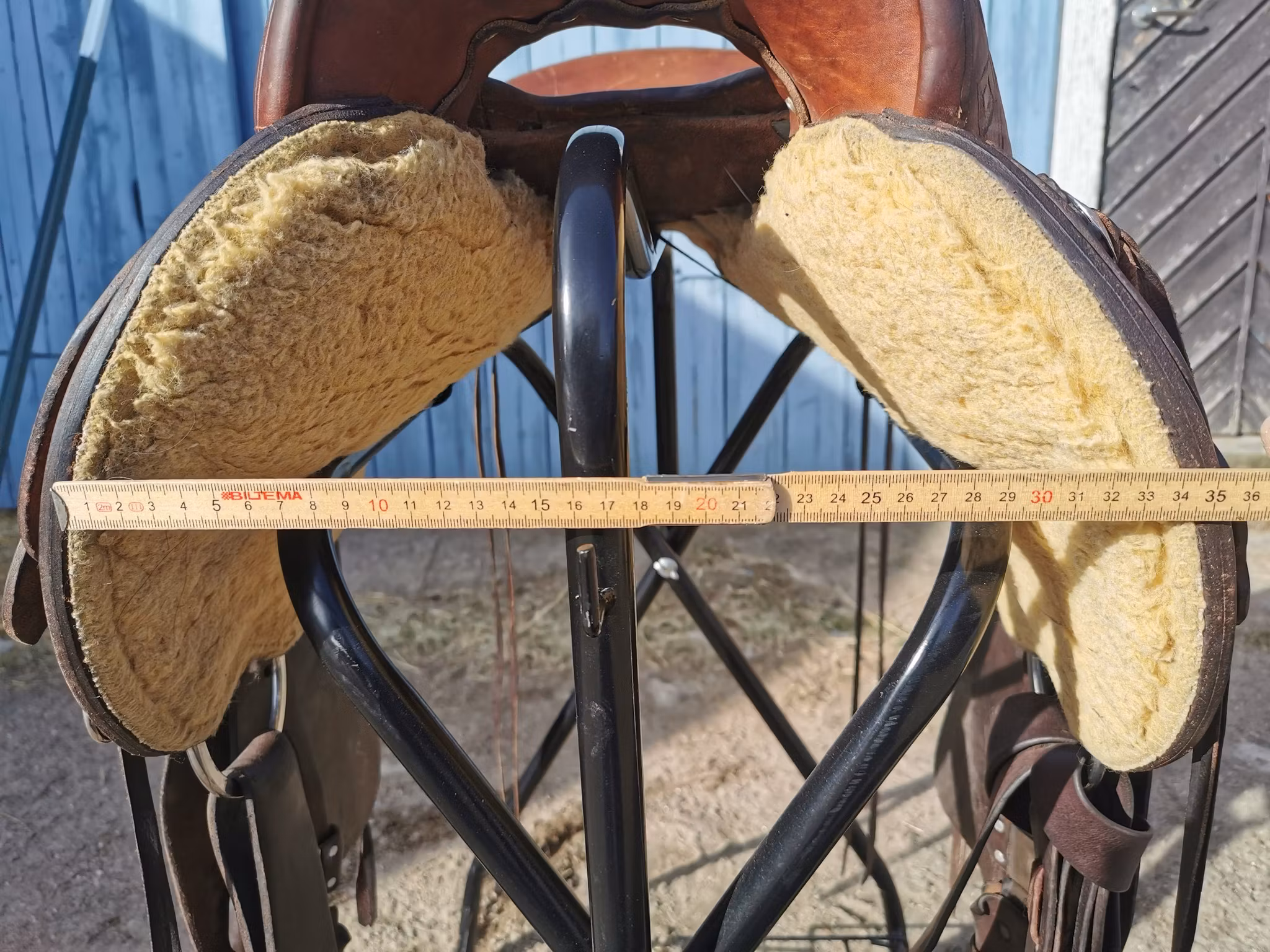 Double C westernsadel XFQ (04) 15,5 tum