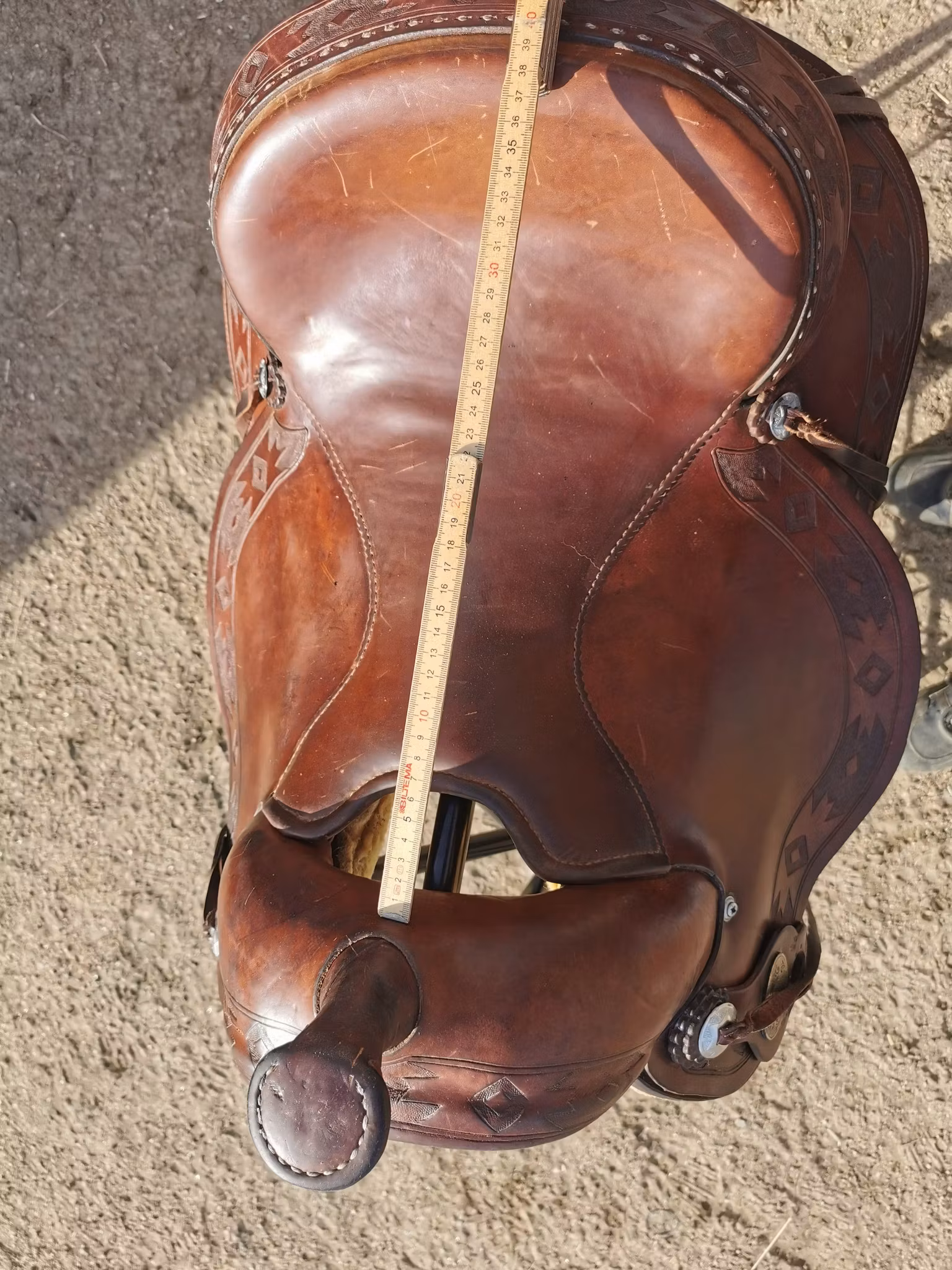 Double C westernsadel XFQ (04) 15,5 tum