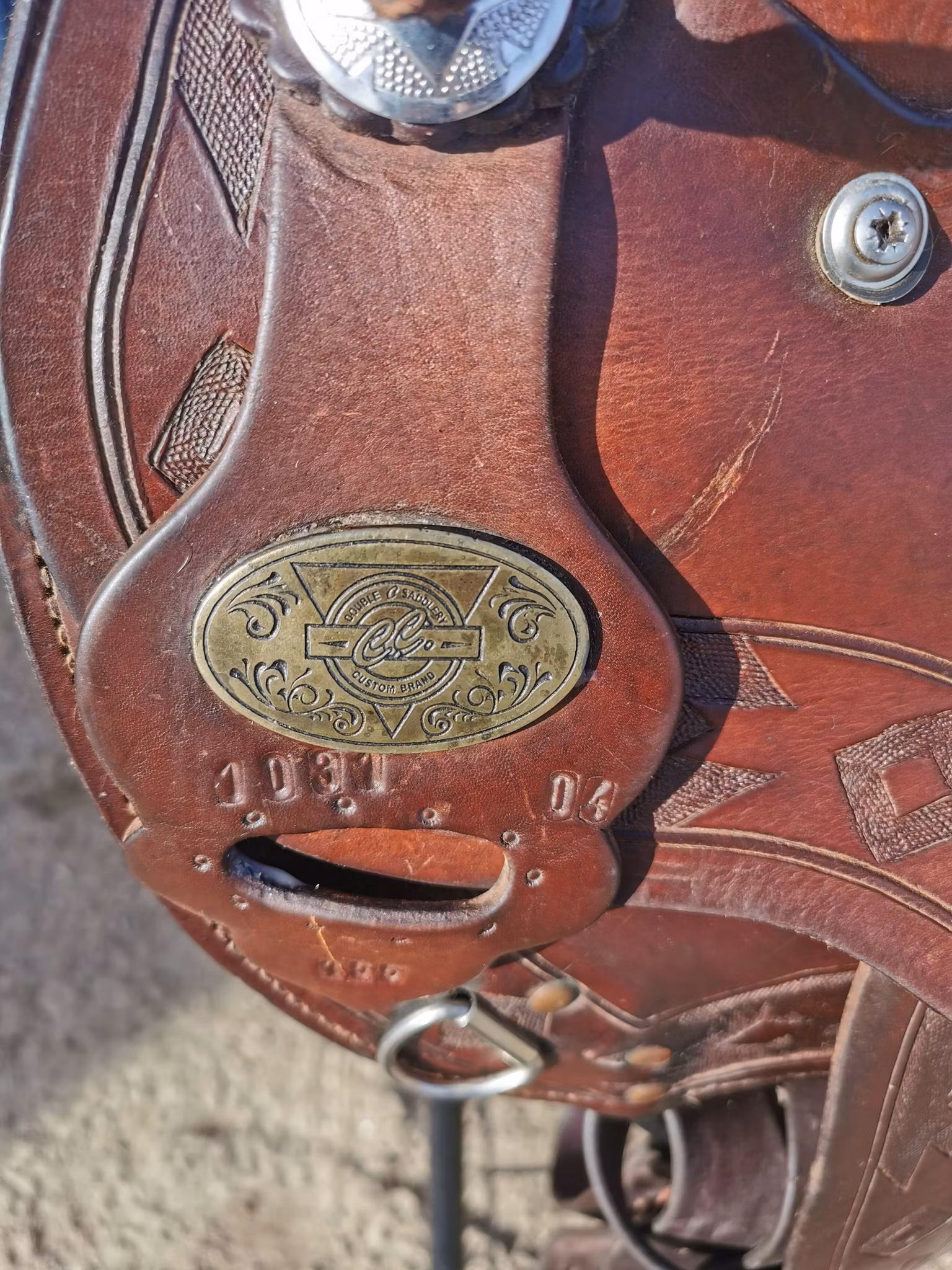 Double C westernsadel XFQ (04) 15,5 tum