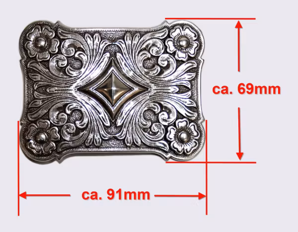 Bälte buckle two tone