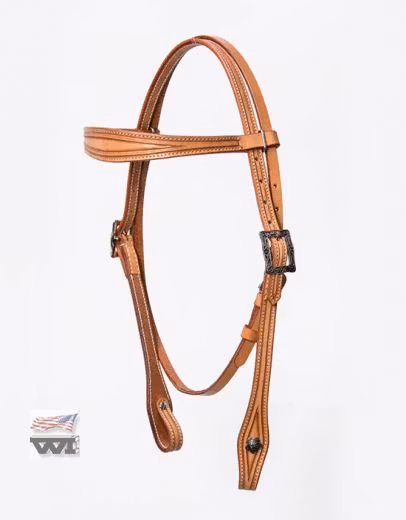 BORDER TOOLED HEADSTALL