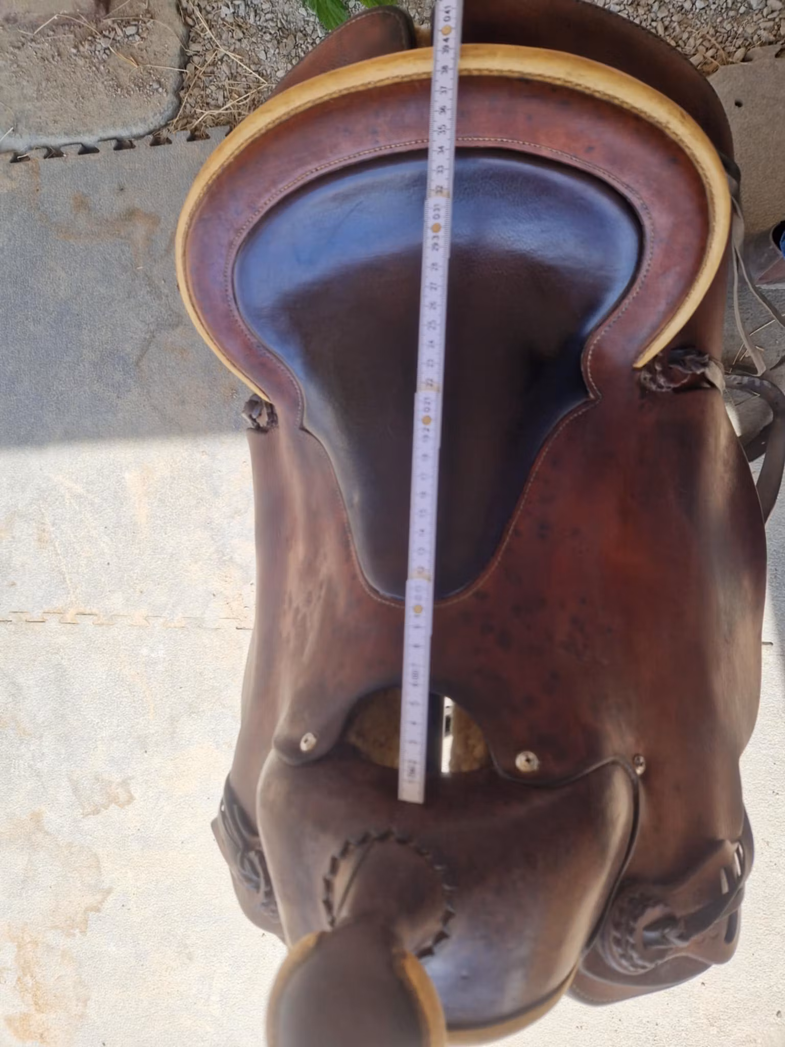 Unik Oldtime/Allround Westernsadel  SQ "RIESER"  15 tum