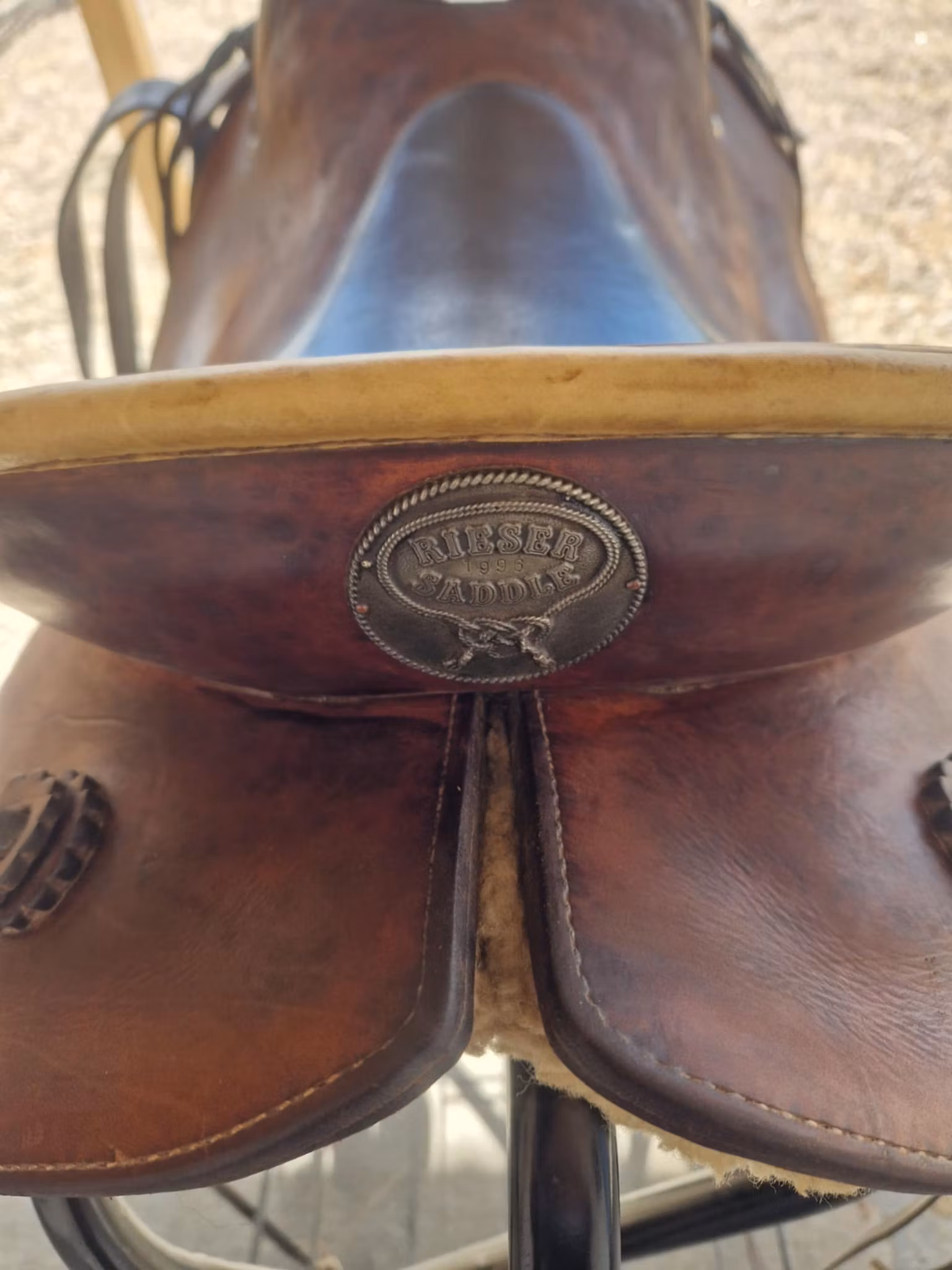 Unik Oldtime/Allround Westernsadel  SQ "RIESER"  15 tum