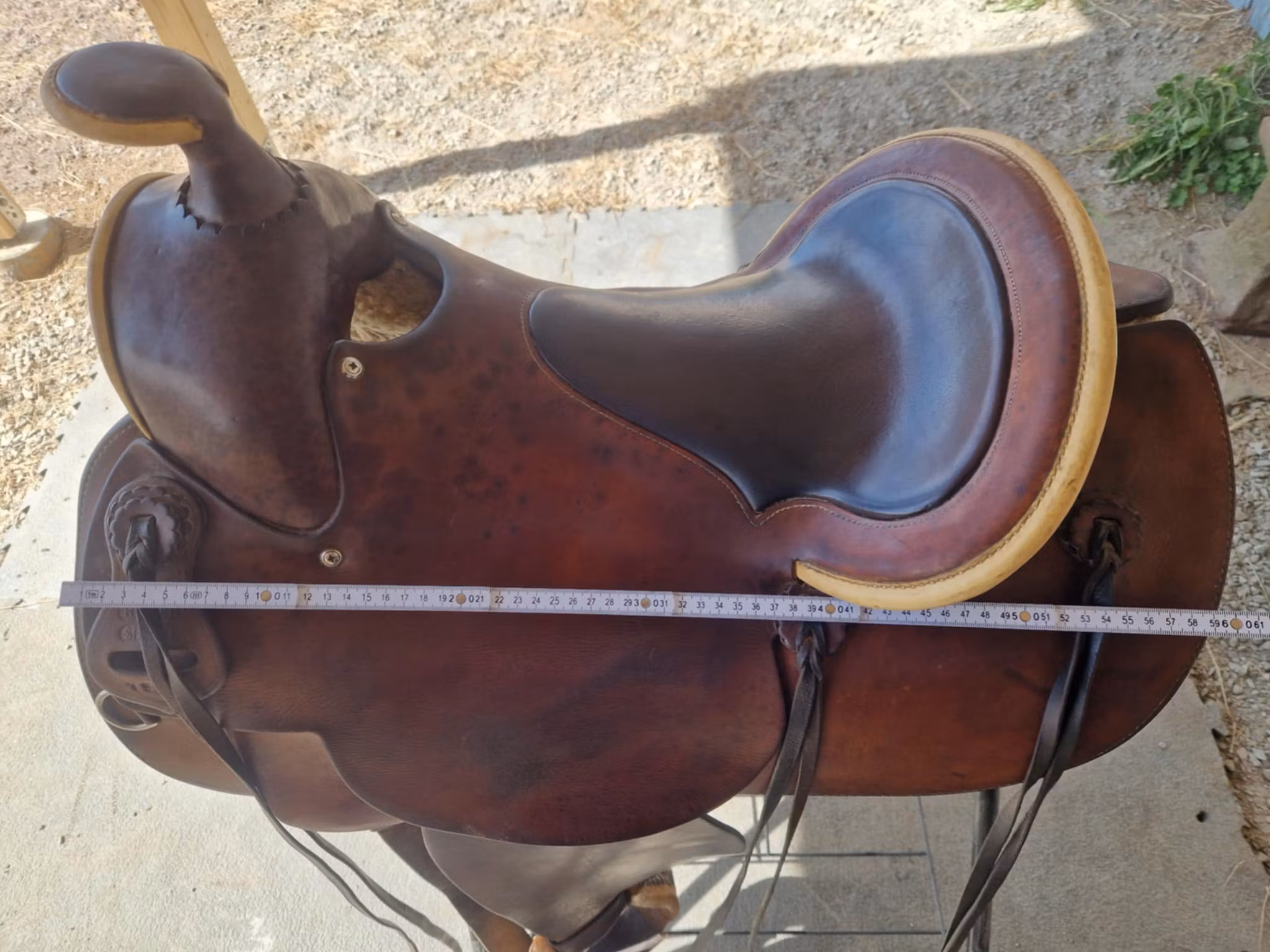 Unik Oldtime/Allround Westernsadel  SQ "RIESER"  15 tum