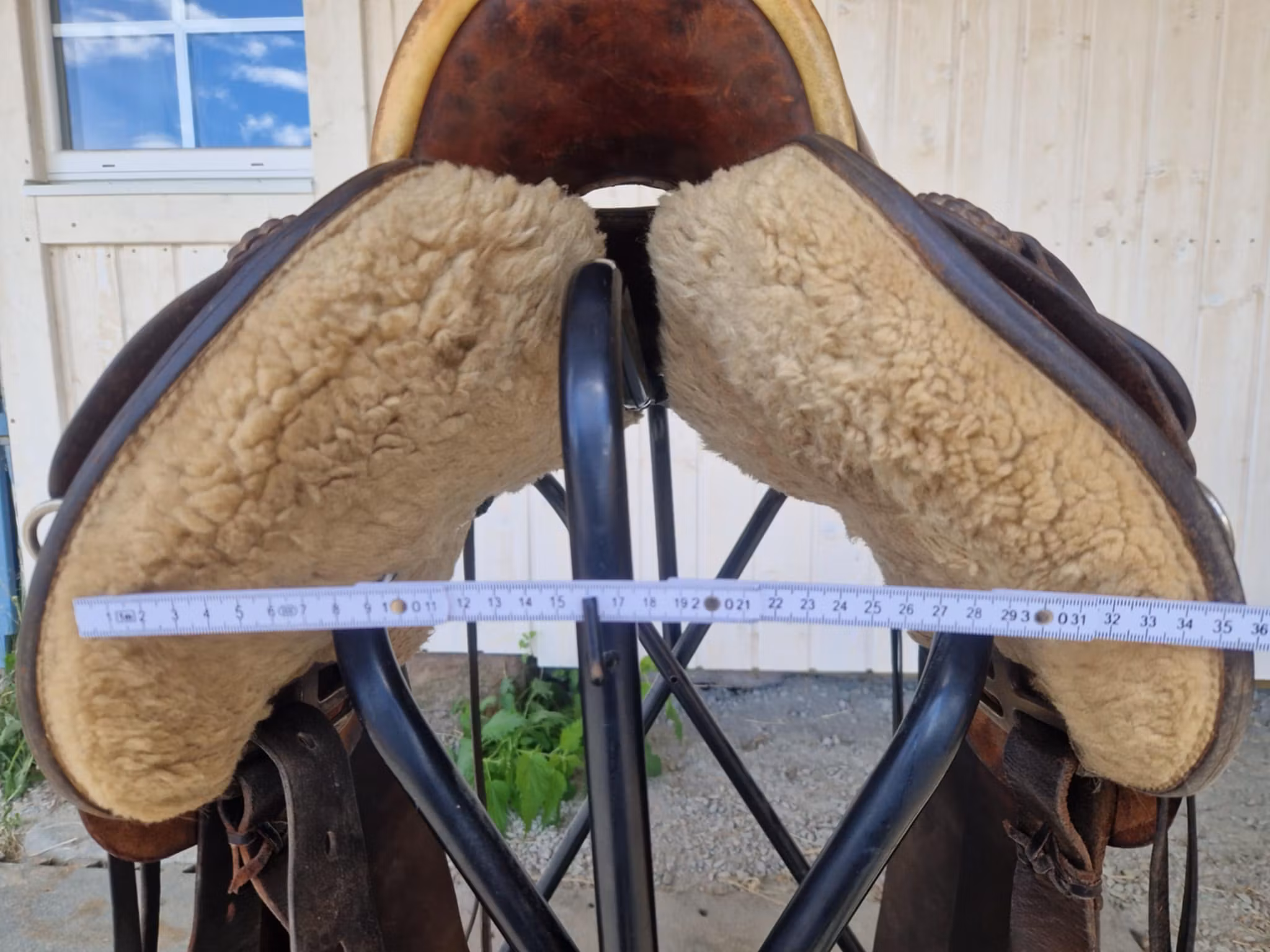Unik Oldtime/Allround Westernsadel  SQ "RIESER"  15 tum