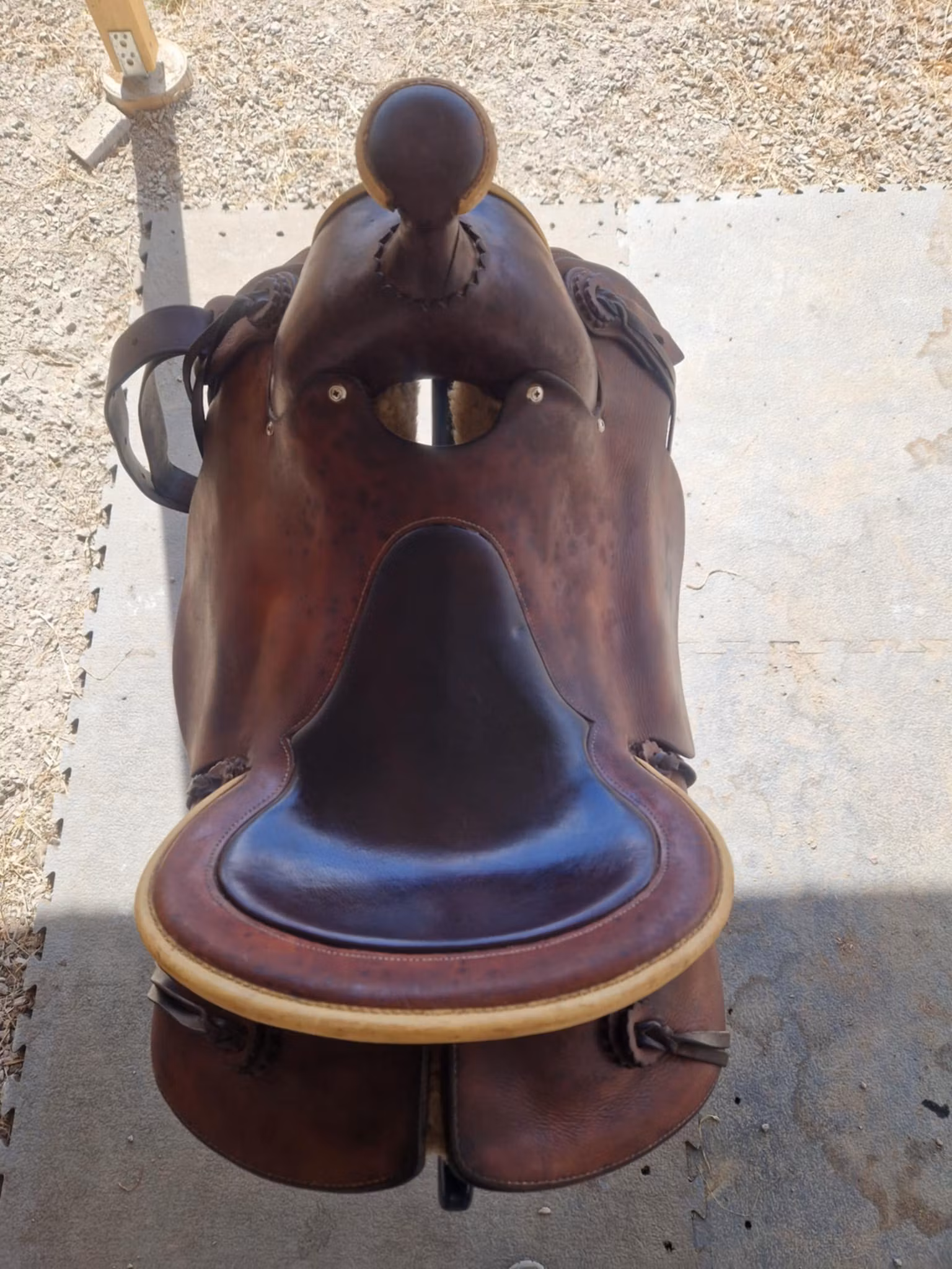 Unik Oldtime/Allround Westernsadel  SQ "RIESER"  15 tum