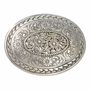 Buckle "braided floral"