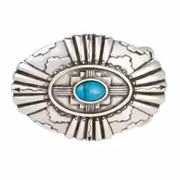 Buckle "south west turquoise stone "
