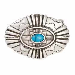 Buckle "south west turquoise stone "