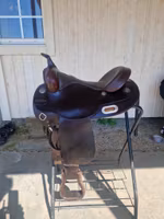 westernsadel white star  SQ 15,5