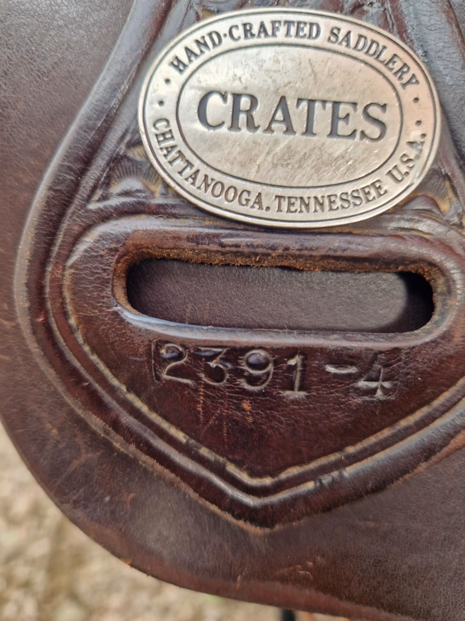 Crates westernsadel 2391-4  16 tum