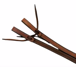 westerntyglar dubbelsydda 5/8 tum brun