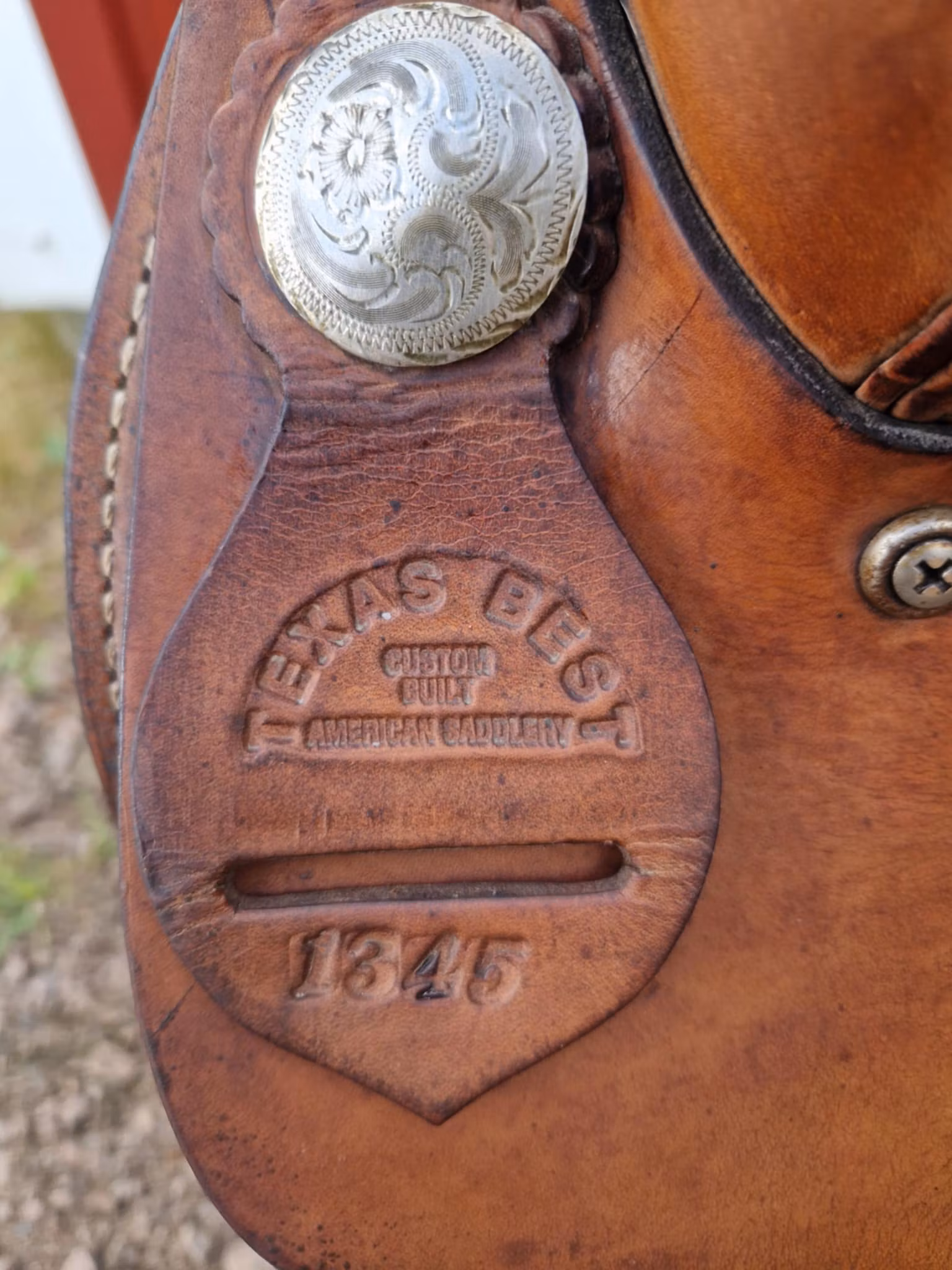 Texas Best westernsadel SQ  15.5 tum