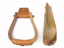 Trä westernstigbyglar DELUXE